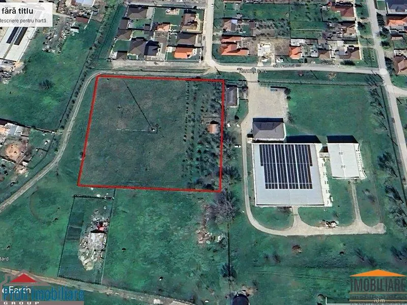 Teren intravilan 10.000mp cu utilitati, imprejmuit, Loc. Sanleani langa Amatex - foto 3