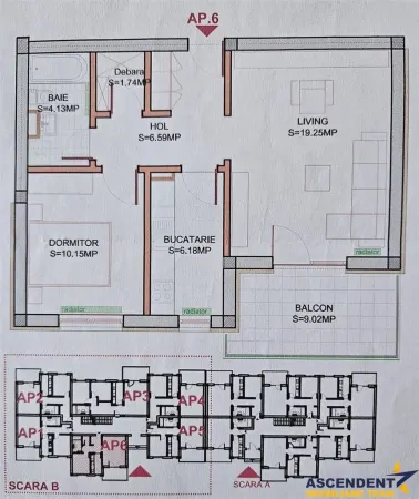 Apartament 2 camere Sânpetru - poza 7
