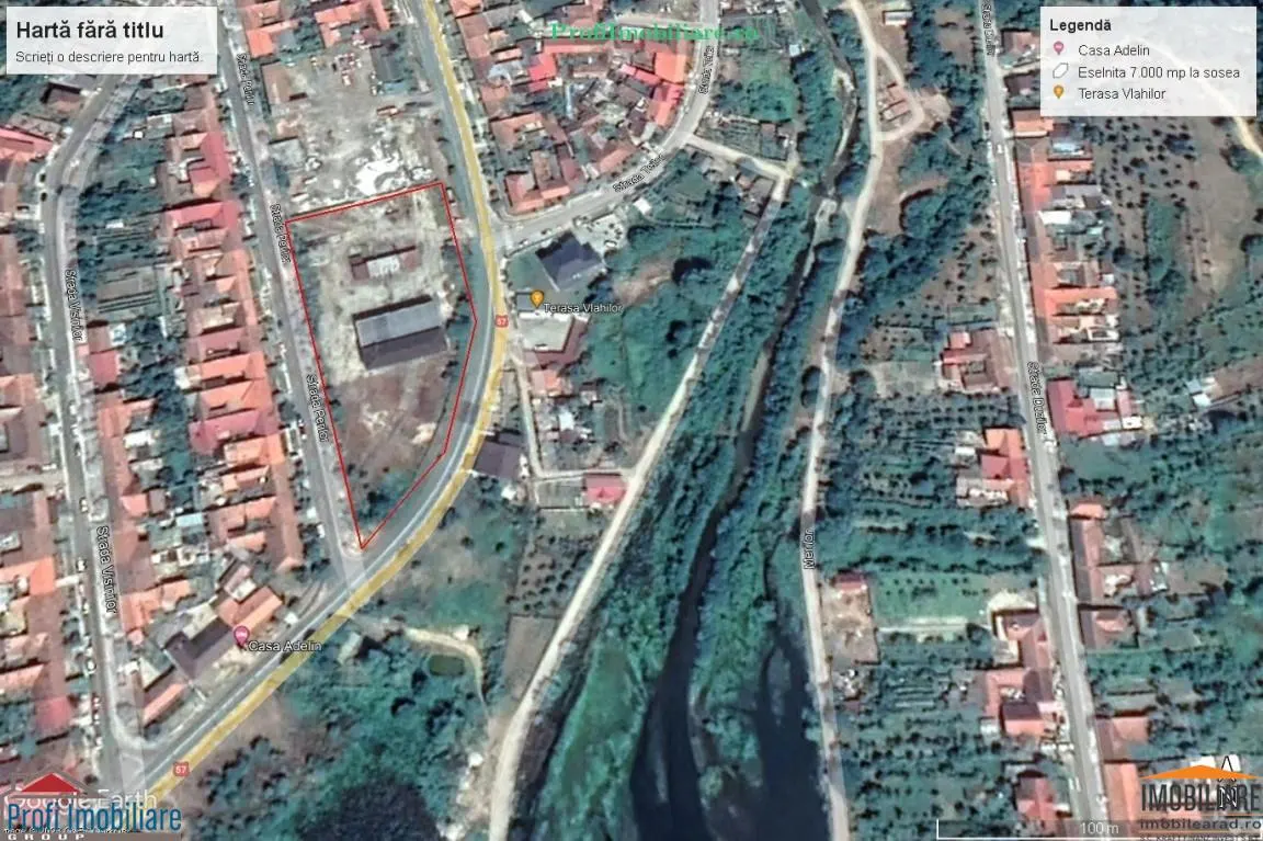Teren 7.000mp intravilan construibil, front 160ml DN57- Eselnita, la Dunare - foto 3