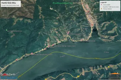 Teren 7.000mp intravilan construibil, front 160ml DN57- Eselnita, la Dunare - foto 5