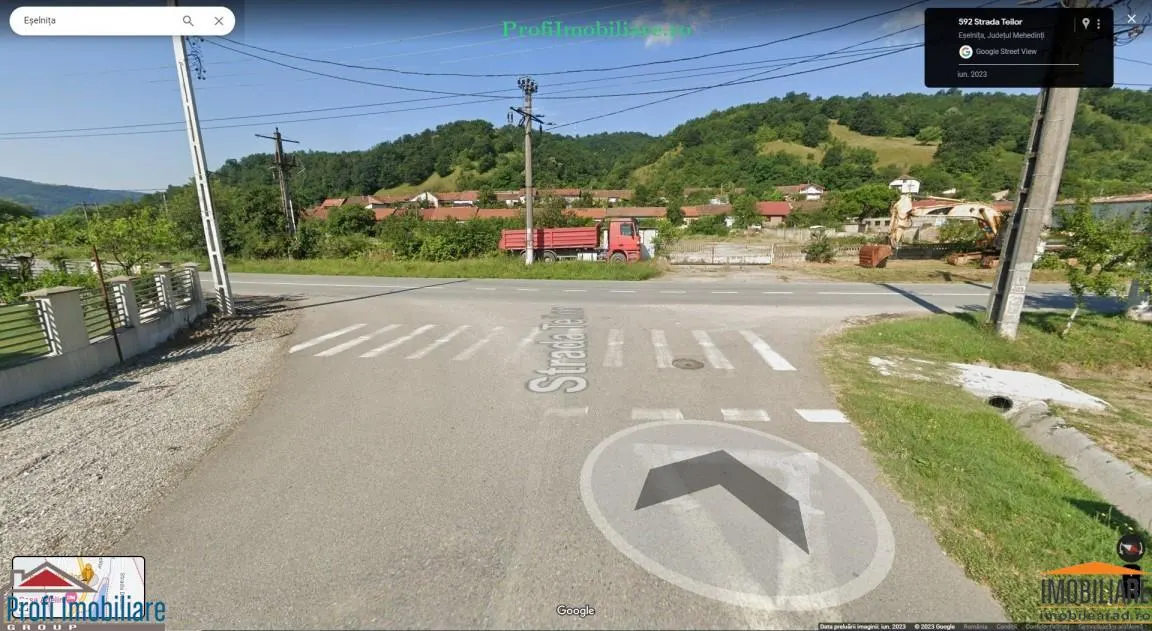 Teren 7.000mp intravilan construibil, front 160ml DN57- Eselnita, la Dunare - foto 8