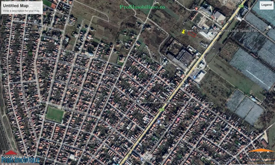 Teren 1.500mp zona Gradiste vizavi de Lidl partea cu Spitalul TBC - foto 1