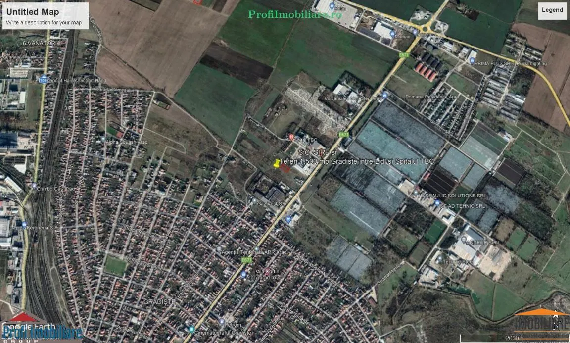 Teren 1.500mp zona Gradiste vizavi de Lidl partea cu Spitalul TBC - foto 4