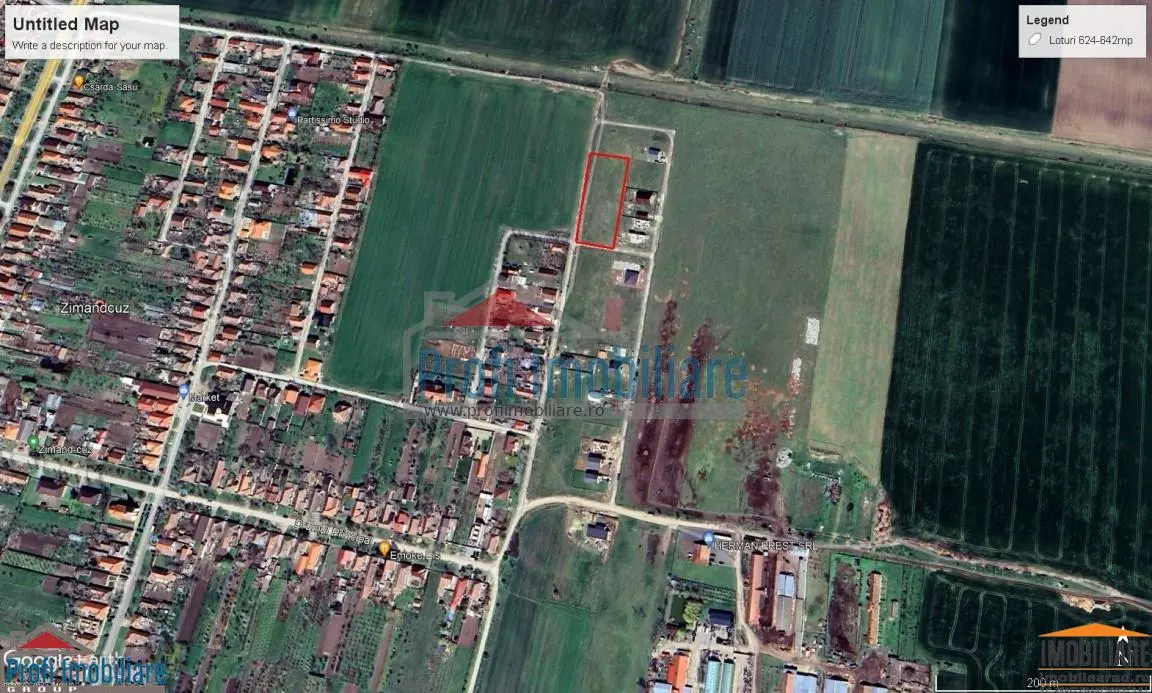 Vindem locuri de casa 540 sau 640mp in Zimand Cuz 7 km de Arad - foto 9