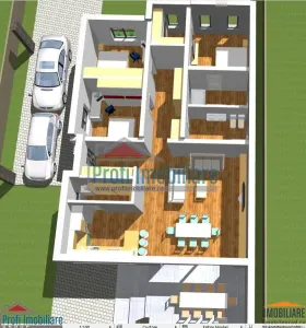 Loc de casa 540mp, toate utilitatile si Proiect casa Parter la 10 min. de Podgoria - foto 12