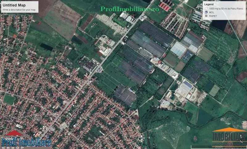 Teren 1.500mp pentru constructii comerciale-industriale- Gradiste strada Petru Rares vizavi de Lidl - foto 3