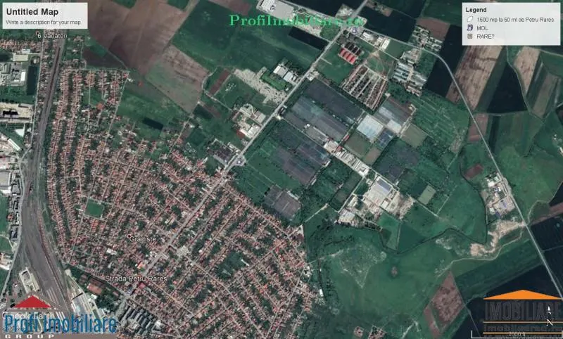 Teren 1.500mp pentru constructii comerciale-industriale- Gradiste strada Petru Rares vizavi de Lidl - foto 4