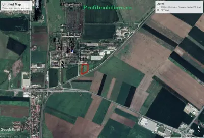 Teren 10.500 mp la sosea strada Ovidiu in fata la CET Arad - foto 2