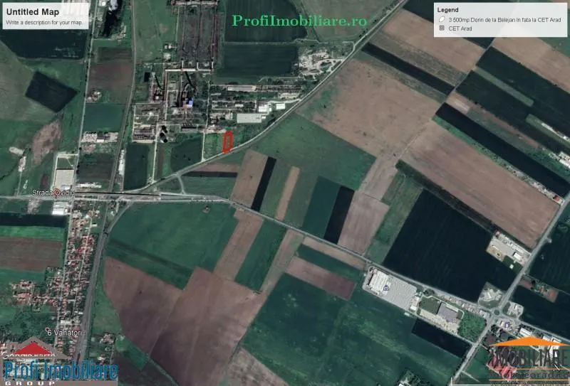 Teren construibil 3.500 mp cu acces din sosea spre Retim fost Polaris Arad - foto 3