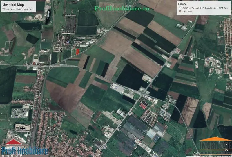 Teren construibil 3.500 mp cu acces din sosea spre Retim fost Polaris Arad - foto 4