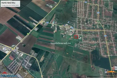 Teren intravilan 10.000mp cu utilitati, imprejmuit, Loc. Sanleani intre case, pretabil pentru cartier de blocuri - Sanleani