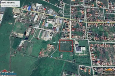 Teren intravilan 10.000mp cu utilitati, imprejmuit, Loc. Sanleani intre case, pretabil pentru cartier de blocuri - foto 2