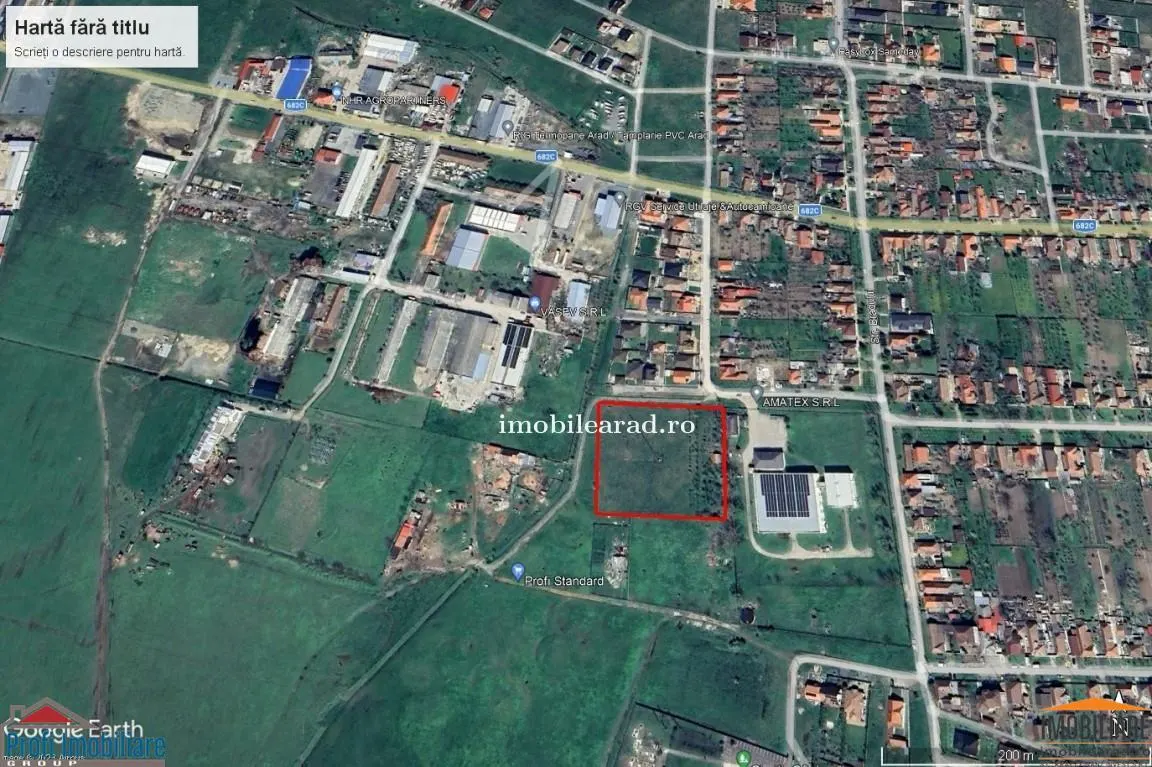 Teren intravilan 10.000mp cu utilitati, imprejmuit, Loc. Sanleani intre case, pretabil pentru cartier de blocuri - foto 2