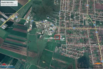 Teren intravilan 10.000mp cu utilitati, imprejmuit, Loc. Sanleani intre case, pretabil pentru cartier de blocuri - foto 3