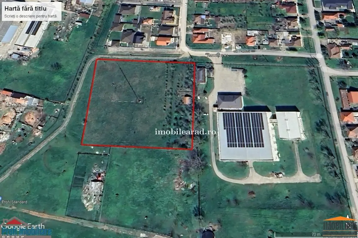 Teren intravilan 10.000mp cu utilitati, imprejmuit, Loc. Sanleani intre case, pretabil pentru cartier de blocuri - foto 4