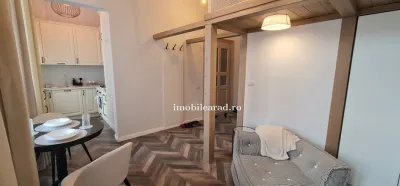 Apartament in stil unic, langa Primaria Arad, amenajat cu designer, mobilat/dotat, la cheie - foto 2
