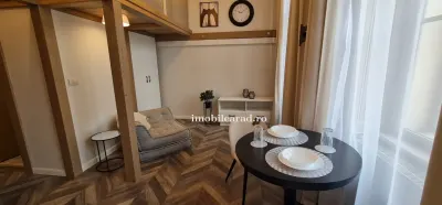 Apartament in stil unic, langa Primaria Arad, amenajat cu designer, mobilat/dotat, la cheie - foto 8
