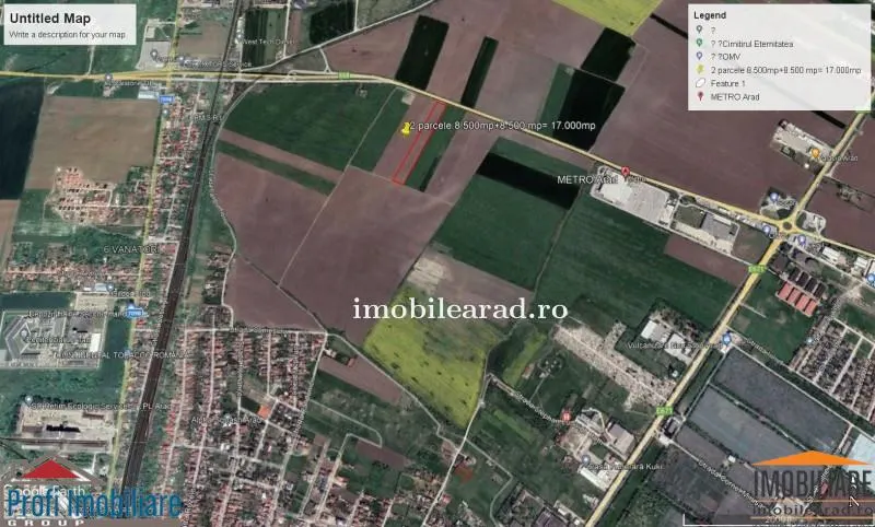 Teren intravilan 17.000 mp la Centura intre Metro si 6 Vanatori - foto 2