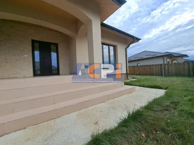 Casa noua mobilata, 4 camere, 96 mpu, 500 mp teren, plan parter, de vanzare, Vorovesti Iasi - foto 19