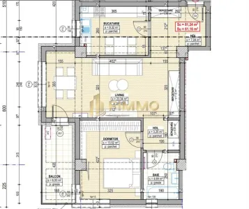 Apartamente tip 2.1 | 61mp | Bloc nou | Traian Vuia | ID:1133 - foto 2
