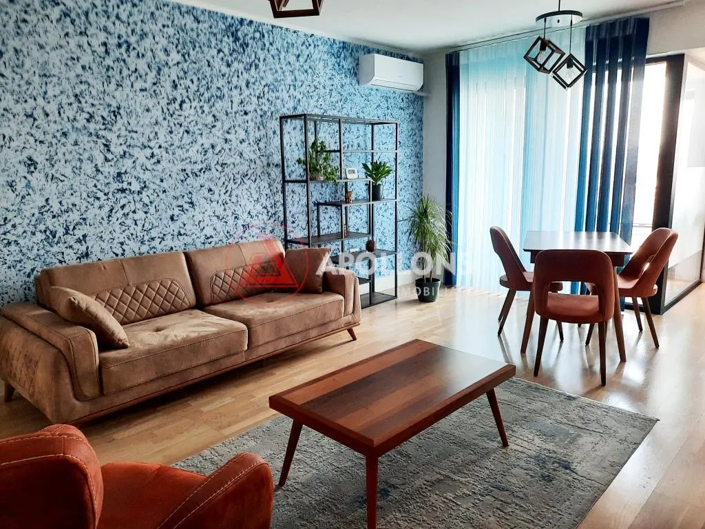 apartament de 2 camere nou , mobilat, utilat lux in ansamblul rezidential ”œ102 The Address”, cu parcare in garaj subteran - foto 1