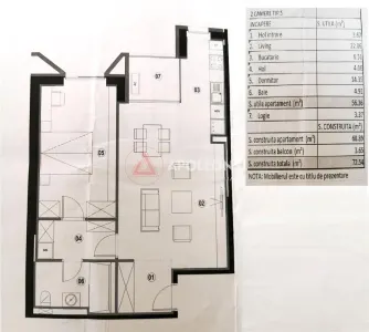 apartament de 2 camere nou , mobilat, utilat lux in ansamblul rezidential ”œ102 The Address”, cu parcare in garaj subteran - foto 7