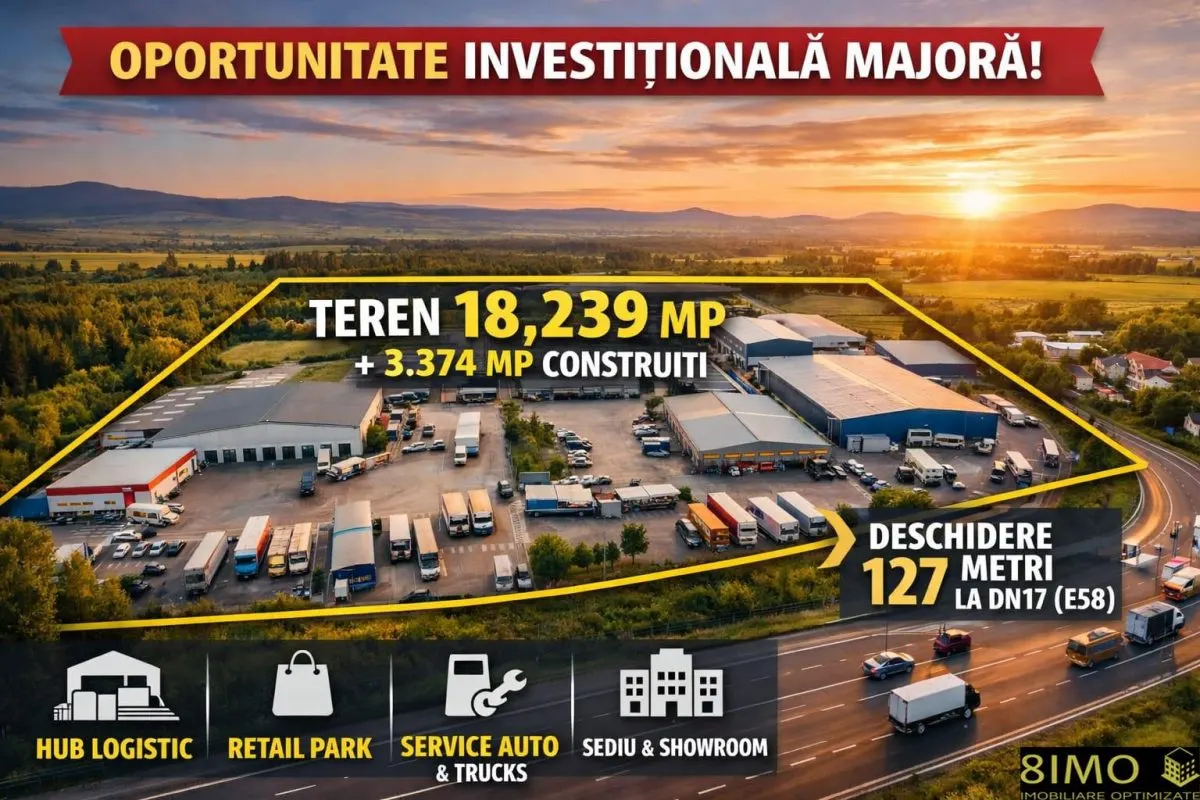 Proprietate multifunctionala cu potential investitional major, 1.82 ha - foto 1