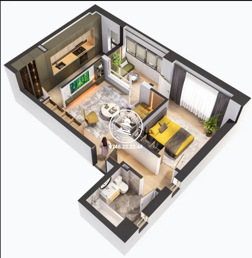 Apartament 2 camere  de vanzare  Galata, - foto 1