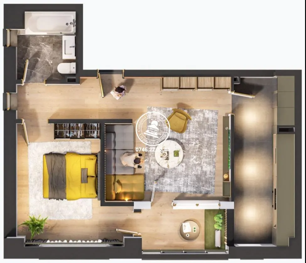 Apartament 2 camere  de vanzare  Galata, - foto 2