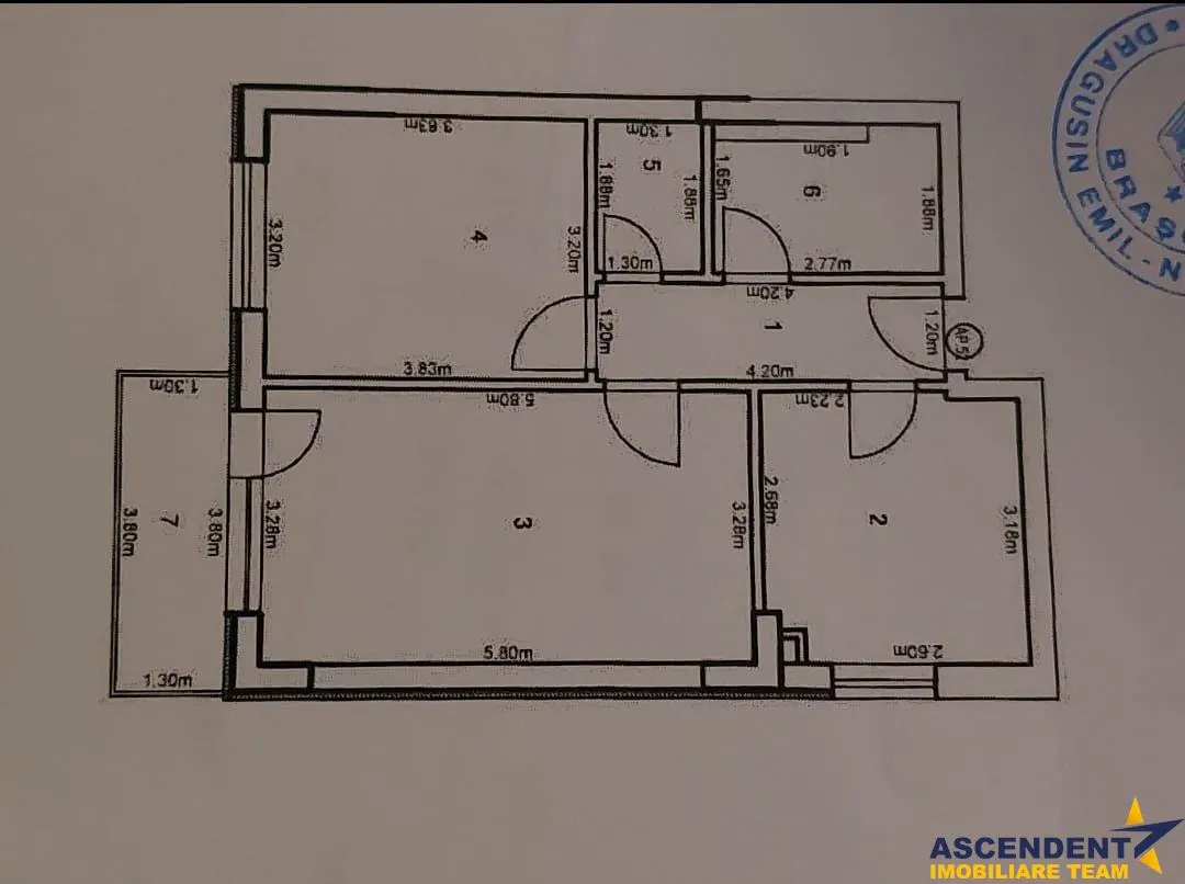 Apartament 2 camere Grandis - foto 6