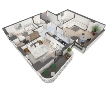 Apartament Nou 3 camere  de vanzare  Galata, - foto 1