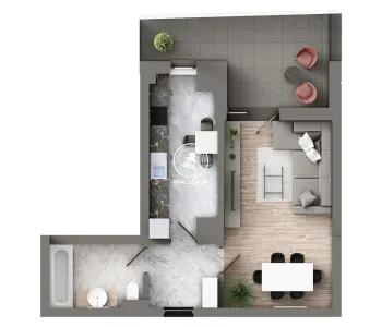 Apartament Nou 1 camere  de vanzare  Galata, - Iasi