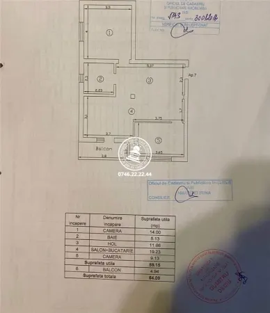 Apartament 3 camere Iași - poza 9