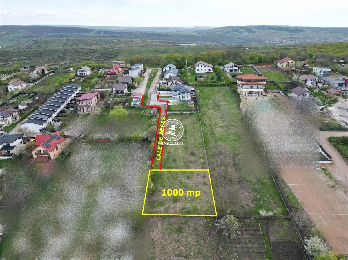 Teren intravilan 1000 mp - Breazu , Iasi - foto 1