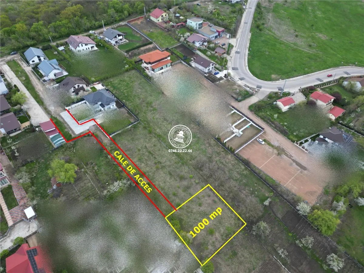 Teren intravilan 1000 mp - Breazu , Iasi - foto 2