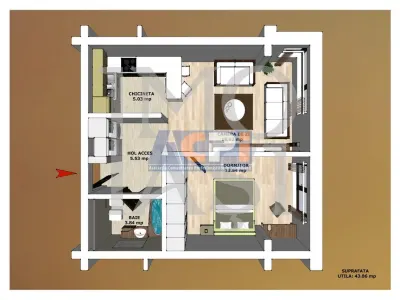 Apartament Nou Copou, Iasi, COMISION 0% - foto 8