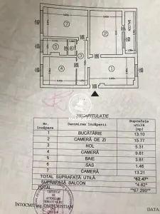 Apartament 3 camere  de vanzare  Tatarasi, - foto 1