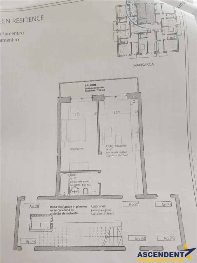 Apartament doua camere, Sanpetru - foto 7