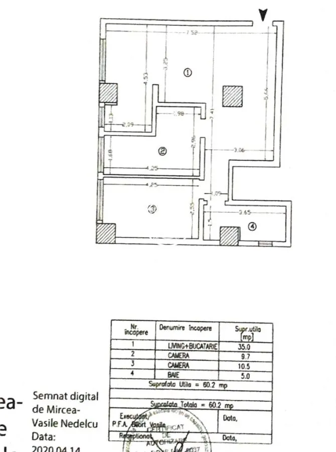 Apartament 3 camere  de vanzare  Centru - Sfantul Lazar, - foto 9