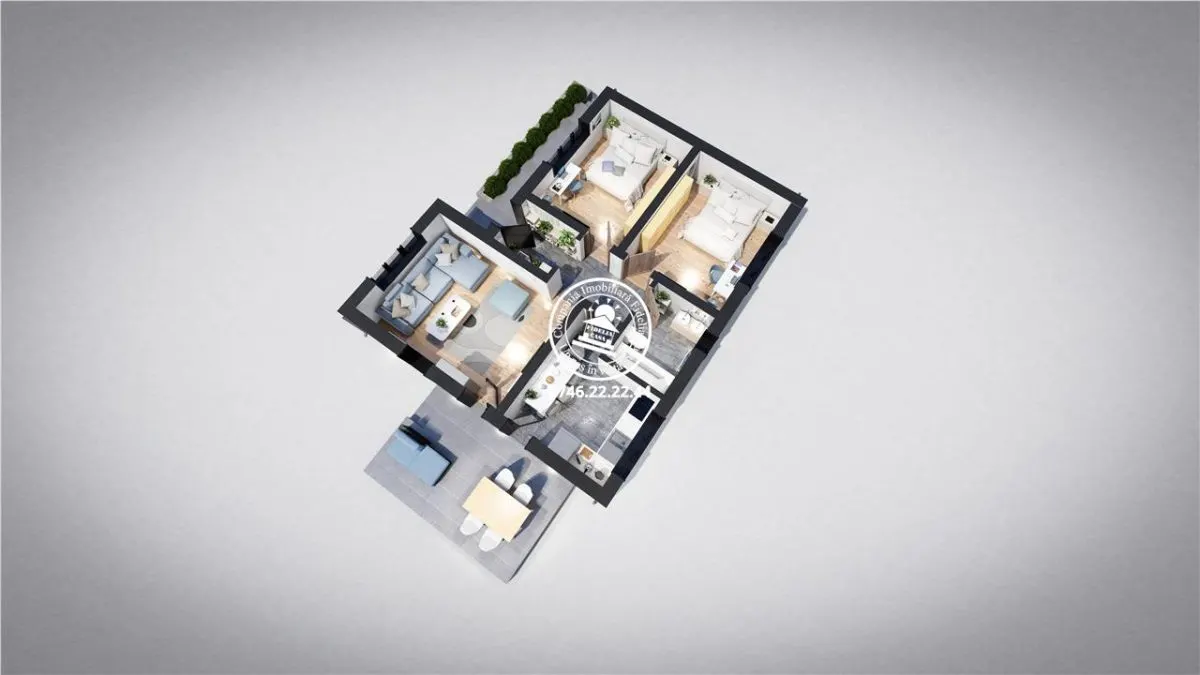 Casa cu 3 camere, 400mp, de vanzare in Miroslava-Ciurbesti - foto 20