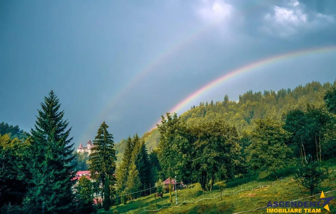 Rezidential/ Pensiune, pe 1.600mp teren, vedere Castelul Bran, particulara compozitie, Bran, Brasov - foto 1