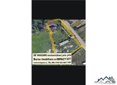 DE VZ. TEREN INTRAVILAN , CART. PODENI, Sup. - 1245 mp. pretabil pentru CONSTRUIREA unei LOCUINTE , hala, depozit. etc. - Barlad