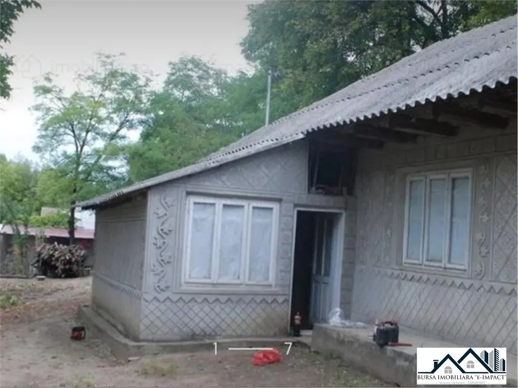 DE VZ. CASA 4 Camere, din chirpici sup. 75 mp, teren-4715mp - foto 5