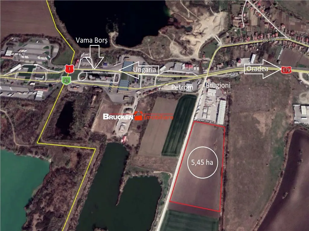 TEREN INDUSTRIAL CU PUZ | 5,2 HA | BORS - ORADEA - foto 4