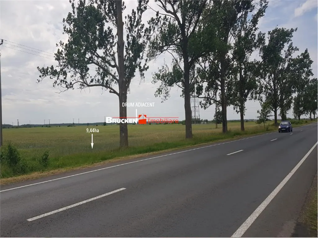 TEREN CU POTENTIAL INDUSTRIAL/ SERVICII | 9,44 HA | ARAD, PECICA - foto 4