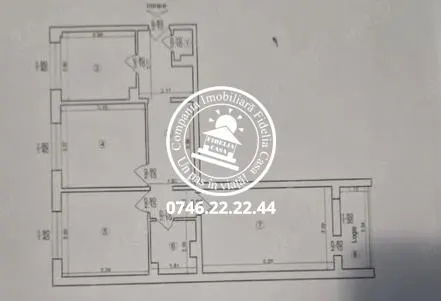 Apartament 3 camere, decomandat, de vanzare - Gara - foto 9