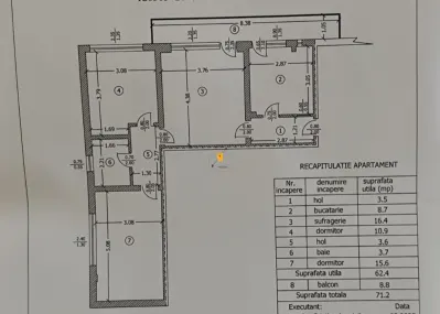 Apartament 3 camere zona sud - foto 7
