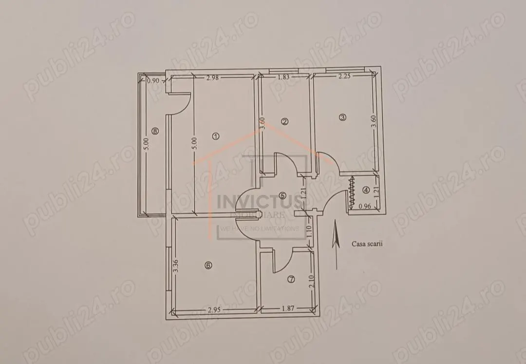 Apartament 3 camere - foto 2
