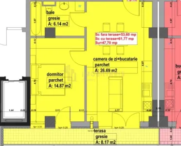COMISION 0% !!! Apartament 2 camere, bloc nou, zona Republicii -  Policlinica Sf Ioan - foto 8
