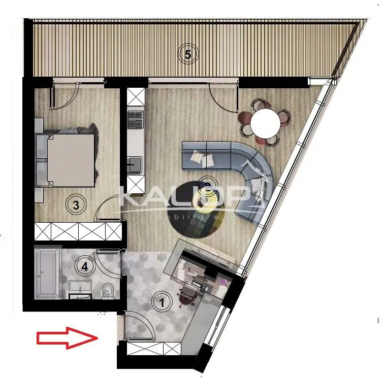 Apartament 2 Camere | terasa 20 mp | TVA inclus | Gheorgheni - Sopor - foto 9